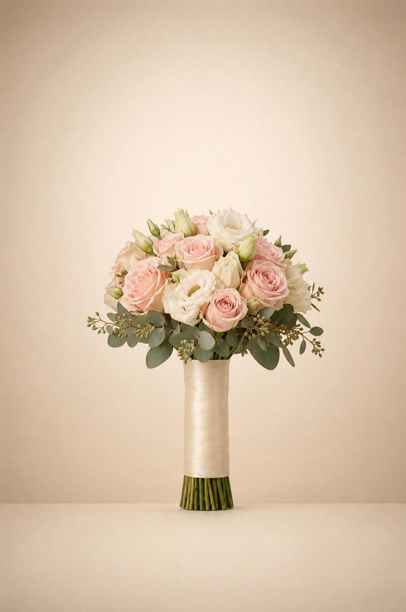 Blush Toss Bouquet — Cindy's Flowers wedding flowers, Toronto